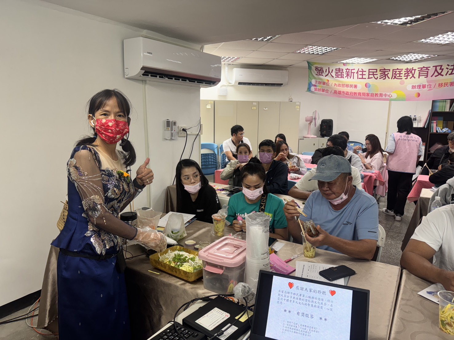 移民署帶領學員認識柬埔寨文化魅力並體驗異國風情