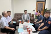 橋檢主任檢察官施家榮率員赴楠梓警分局選舉查察檢警座談會