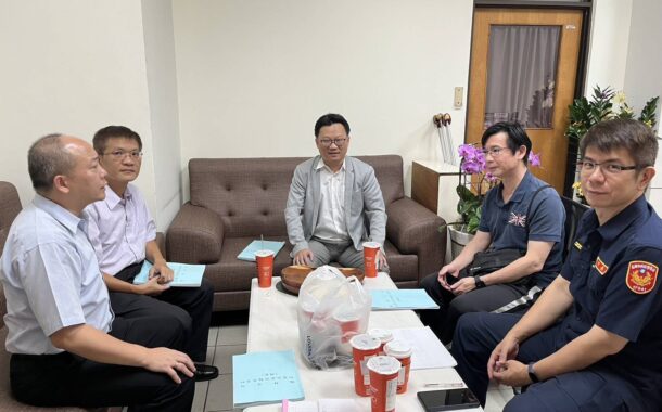 橋檢主任檢察官施家榮率員赴楠梓警分局選舉查察檢警座談會