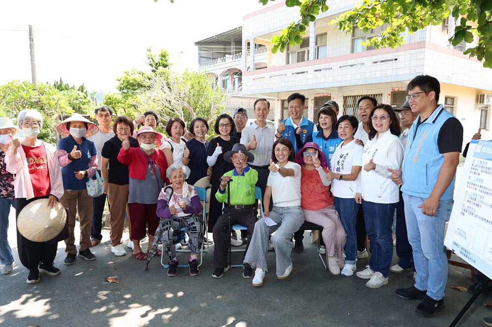 許淑華會勘南投市14項地方建設 簽核逾2100萬元經費