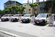 彰化聯合捐贈4輛高規格救護車 首配全自動電動擔架床