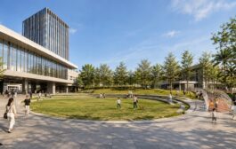 台北自來水處公館大樓 全新圓形廣場雙十開放使用
