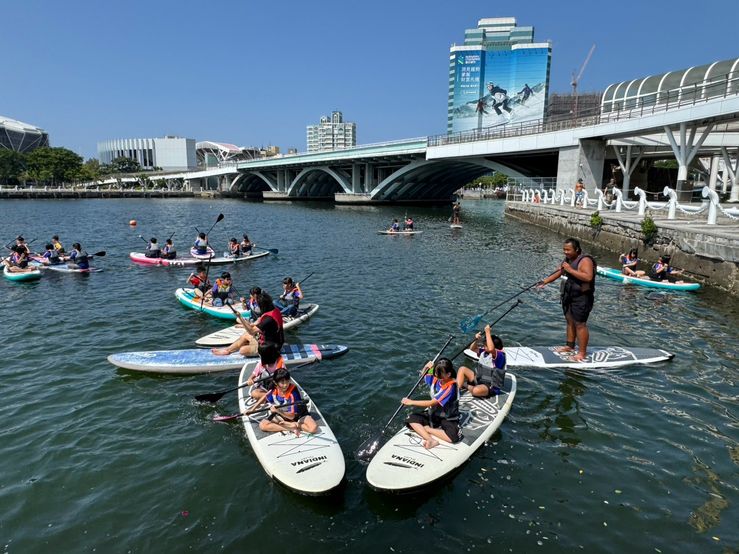 高市海洋局帶偏鄉學童體驗海洋保育課程 寓教於樂