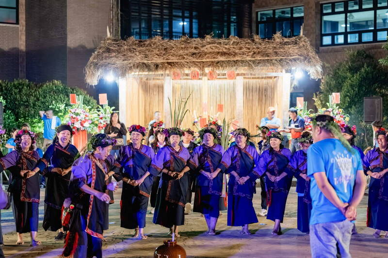 甲仙小林大武壠族夜祭 24日迎太祖重現百年祭儀