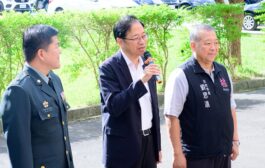 桃園市後指揮準備部新任主官交接 張善政：深化軍民合作