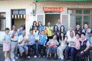百歲人瑞．溫情慰訪 陳美琦致贈敬老禮金與祝福