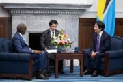 總統會晤聖露西亞總理皮耶 盼攜手合作因應各項挑戰