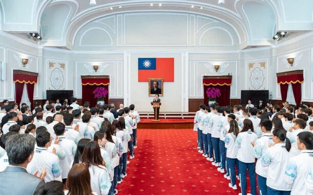 賴清德接見亞運代表團 肯定選手站上國際舞台