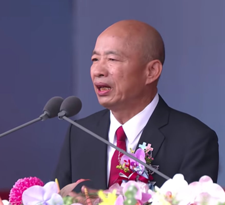 韓國瑜國慶致詞 脫稿談不副署、假民主、真獨裁 希望兩岸和平交流